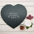 Cute Children's Hand-writing Heart Slate Cheese Board