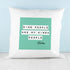 Kind People (Green) Cushion Cover