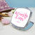 Actually I Can Handwritten Square Compact Mirror