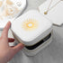 Customisable Sun White Travel Jewellery Case