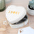 Lunar Phase White Heart Jewellery Case