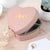 Customisable Moon Phase Pink Heart Jewellery Case