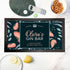 Personalised Blooming Gin Bar Mat