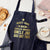 Personalised Blue Denim Baking Apron