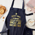 Personalised Blue Denim Baking Apron