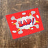 Zap Comic Style Writing - Metal Pop Art Wall Sign